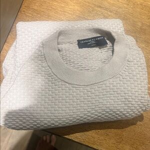 Charles Tyrwhitt Light Gray Crewneck Sweater
